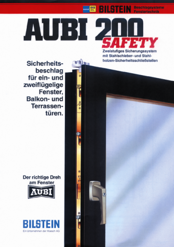 Einbruchhemmender Beschlag Aubi200 safety