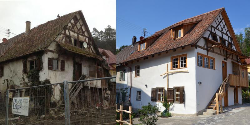 Fachwerkhaus-Sanierung in Sipplingen am Bodensee