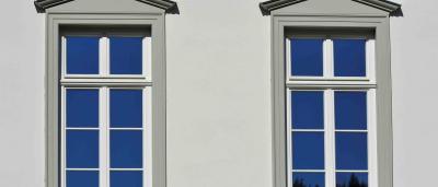 historische Fenster Bekleidung