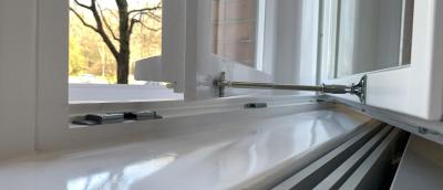 Kupplung von Fensterflügeln 