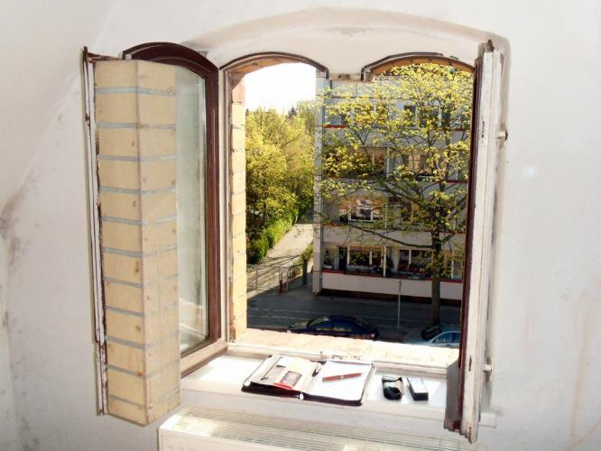 Fluchtfenster im Denkmalschutz über zweiten Rettungsweg im Dachgeschoss