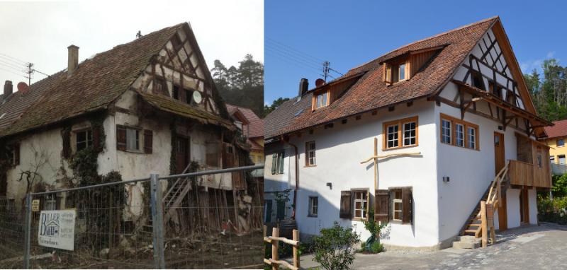 Fachwerkhaus-Sanierung in Sipplingen am Bodensee