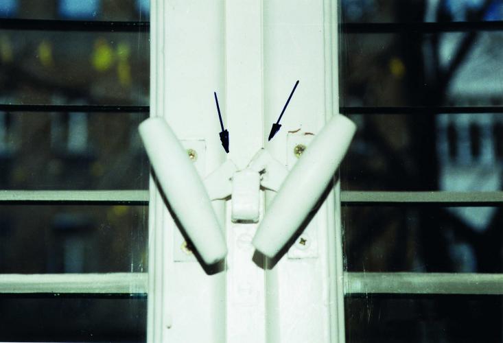 ausgetauschte Keildreher als Verschlussbeschläge