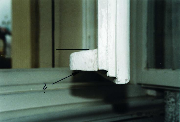 nicht fachgerechte Erneuerung der Wetterschenkel-Ausladung