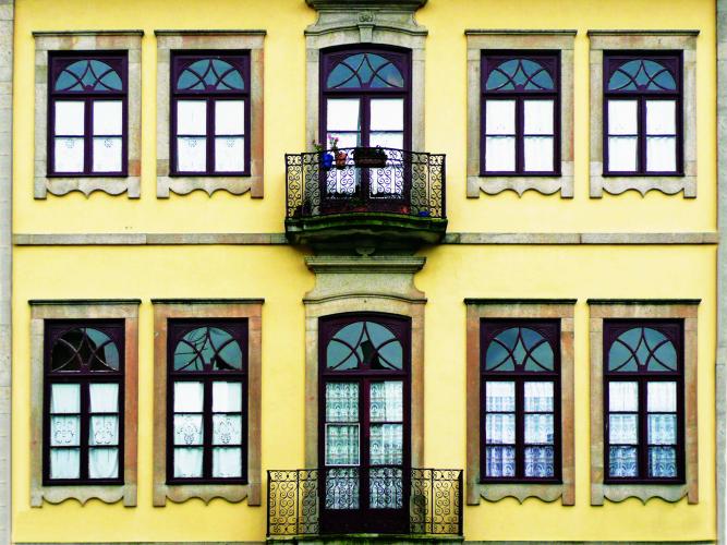 Historische Fenster in Portugal
