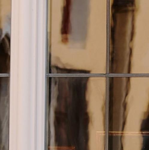 Fenster mit Isolierverglasung und Karniesbleisprossen