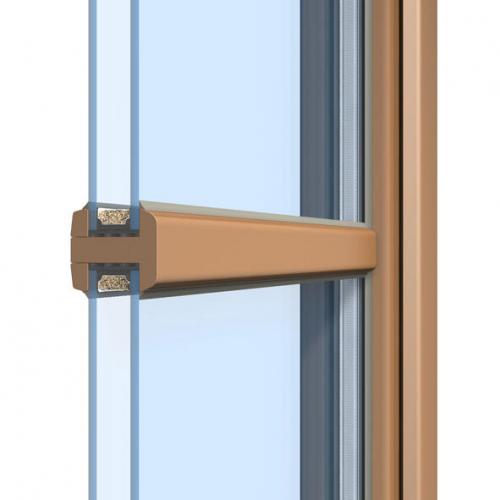 Konstruktiv glasteilende Fenstersprossen