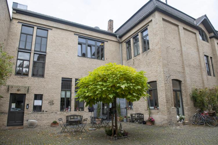 Das denkmalgeschützte Fabrikgebäude nach der Sanierung