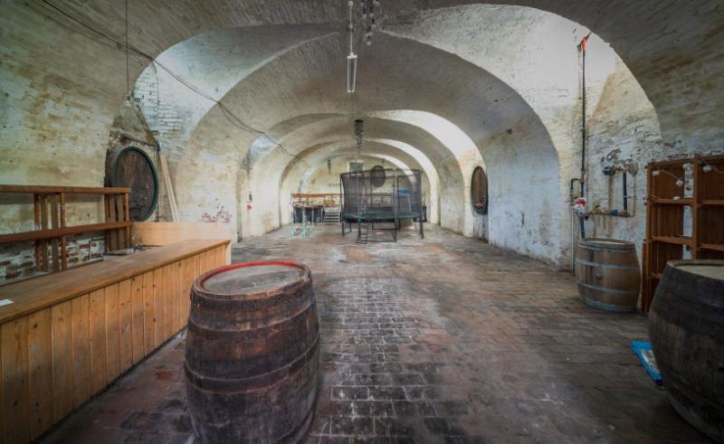 Der ehemalige Weinkeller wird wohl bald wieder zum Festsaal