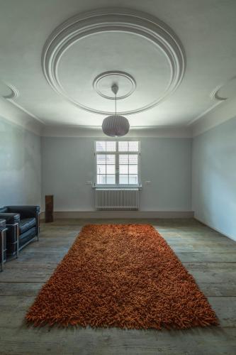 Das künftige Schlafzimmer mit historischem Boden