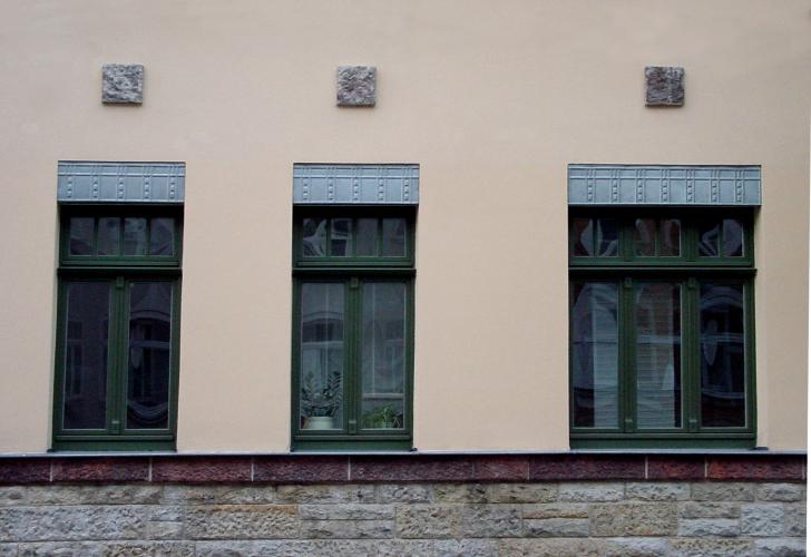 Lambrequin nicht lackiert