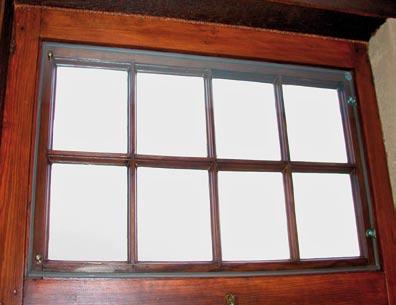 Energiespar-Vorsatzscheibe