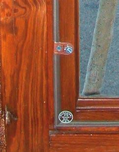 Ganzglas-Drehscharnier