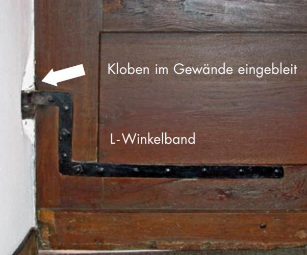 Aufnahme Innentür unten