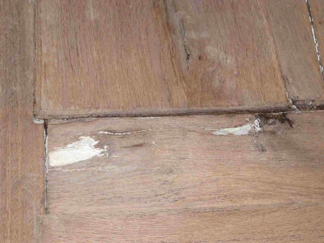 Ausbesserungen mit Kitt