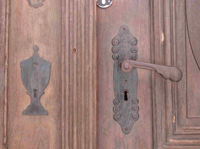 Biedermeierschild Garnitur