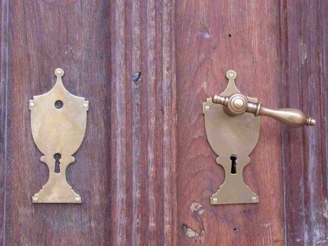 Biedermeierschild Rekonstruktion