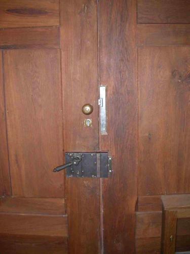 Drehknauf und Rosette