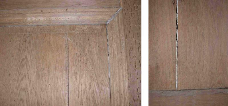 gerissene Füllungen