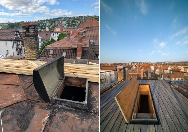Esslingen Dachterrasse