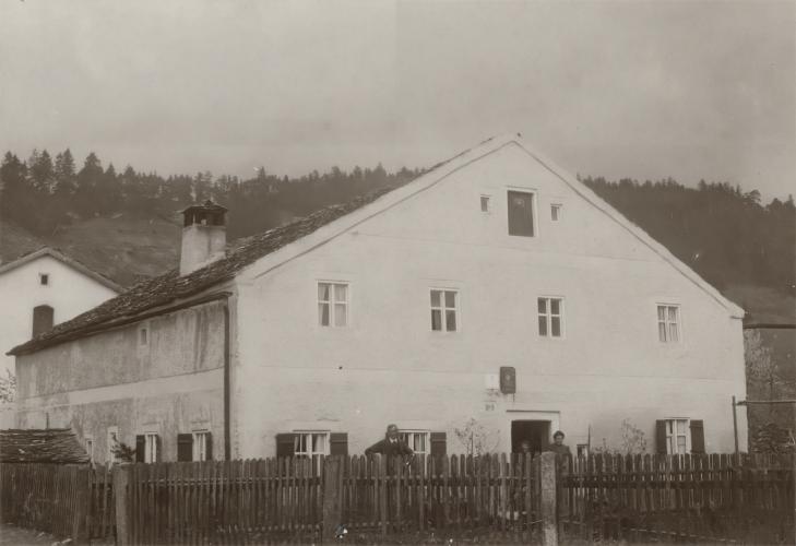 Historisches Foto Jurahaus