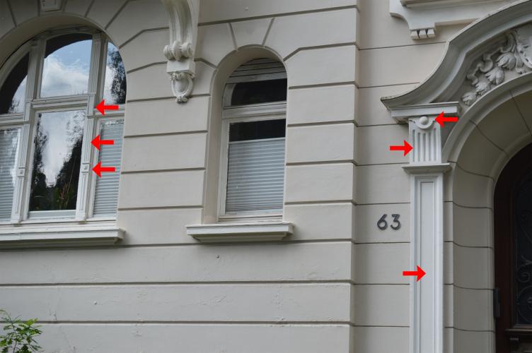Fassaden- und Fensterschmuck
