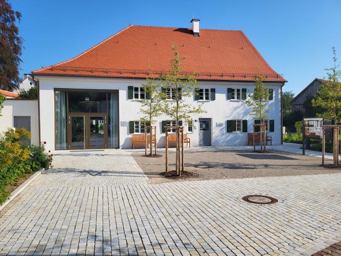 Waaghaus Türkheim Traufseite nach Sanierung