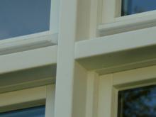 Holzfenster mit aufgedoppeltem Blendrahmen 