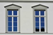 historische Fenster Bekleidung